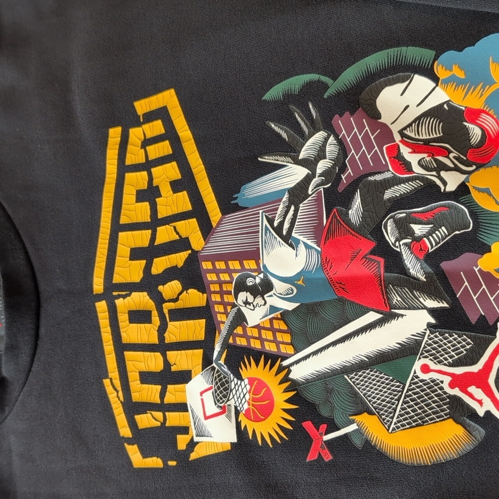 Jordan sport DNA hybrid fleece crew - Picture 3 of 7
